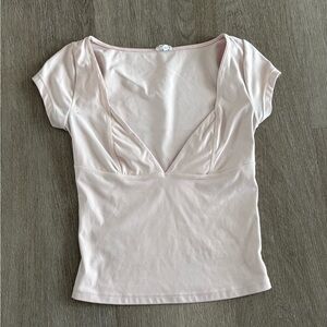 Garage Light Pink Crop Top